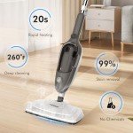 Powerful Handheld Steam Mop with 11 Accessories