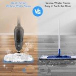 Powerful Handheld Steam Mop with 11 Accessories