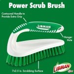 Libman Scrub Brush Kit - Durable Brushes for Cleaning