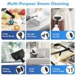 Powerful Handheld Steam Mop with 11 Accessories