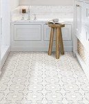 Gray Peel & Stick Floor Tiles by FloorPops