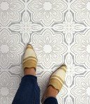 Gray Peel & Stick Floor Tiles by FloorPops