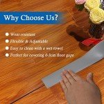 Self-Adhesive Floor Transition Strip - 10ft Gray