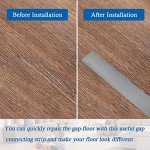 Self-Adhesive Floor Transition Strip - 10ft Gray