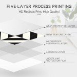 MORCART Waterproof Peel and Stick Floor Tiles - 20 PCS