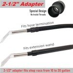 Universal 2-1/2" Shop Vac Adapter for All Models