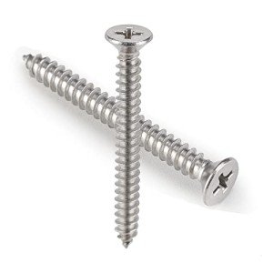 100 PCS #8x1 Stainless Steel Wood Screws Kit