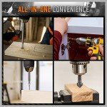 112-Piece Impact Drill Bit Set for Versatile Drilling