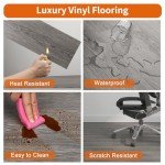 Mysflosy Waterproof Peel and Stick Vinyl Planks