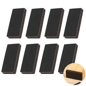 Non-Slip Furniture Pads, 8-Pack 1x2 Inches