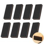 Non-Slip Furniture Pads, 8-Pack 1x2 Inches