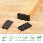 Non-Slip Furniture Pads, 8-Pack 1x2 Inches