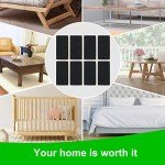 Non-Slip Furniture Pads, 8-Pack 1x2 Inches