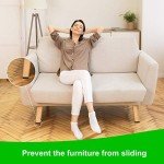 Non-Slip Furniture Pads, 8-Pack 1x2 Inches