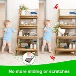 Non-Slip Furniture Pads, 8-Pack 1x2 Inches