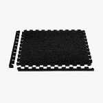 Eco-Soft Foam Floor Tiles - 24"x24", Black