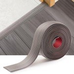 Vinyl Flooring Transition Strip - Self Adhesive Gray
