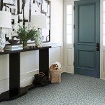 Fontaine Blue Peel & Stick Floor Tiles