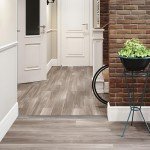 Vinyl Flooring Transition Strip - Self Adhesive Gray