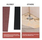 Removable Non-Adhesive Floor Tiles - Rose 16 Pack