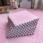 12-Pack Soft EVA Foam Interlocking Carpet Mats