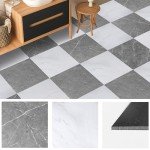30-Pack Peel and Stick Vinyl Floor Tiles