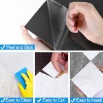 30-Pack Peel and Stick Vinyl Floor Tiles