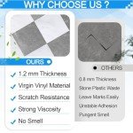 30-Pack Peel and Stick Vinyl Floor Tiles