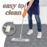 Homease Peel and Stick Vinyl Flooring Roll - Grey