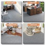 Homease Peel and Stick Vinyl Flooring Roll - Grey