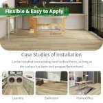 Self-Adhesive Vinyl Plank Flooring - 36 Pack