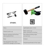 Gap Tap Floor Gap Fixing Tool with Suction Cup
