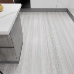 Wood Grain Peel and Stick Vinyl Floor Tiles