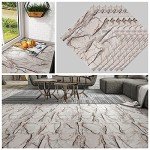 CHICHOME 6-Pack Marble Vinyl Flooring Tiles Cracked Peel and Stick Floor Tile Bathroom Waterproof Flooring 12''x12'' Self Adhesive Removable Stick on Floor Tile Sticky for Bedroom Kitchen Living Room