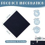 Self Adhesive Carpet Tile 20 Pcs 24" x 24" Peel and Stick Carpet Floor Tiles Non-Slip Carpet Squares Tiles DIY Installation for Living Room Bedroom