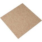 VEVOR Carpet Tiles Reusable, 20"x 20" Carpet Squares with Padding Attached, Soft Padded Carpet Tiles, Easy Install DIY for Bedroom Living Room Indoor Outdoor (16 Tiles, Dark Brown)
