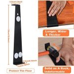 Upgraded Laminate Wood Flooring Installation Kit,Solid Tapping Block,Heavy Duty Pull Bar,Non Slip Soft Grip Double Faced Mallet,30Pcs Flooring Spacers