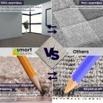 Premium 18x18 Inch Peel and Stick Carpet Tiles