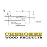 Maple T-Moulding 5/8" x 2" x 6ft