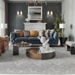 Peel and Stick Anti-Slip Carpet Tiles - 12 Pcs