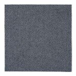 Nexus Peel & Stick Carpet Tiles - Smoke 12-Pack