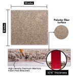 Easy Street Peel and Stick Carpet Tiles 18x18