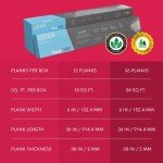 Luxury Vinyl Peel & Stick Floor Tiles - 36 Planks