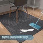Heavy Duty Office Chair Mat for Hard Floors