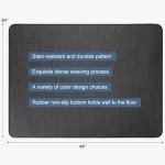 Chair Mat for Hardwood & Tile Floors, 48"x36