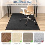 Chair Mat for Hardwood & Tile Floors, 48"x36