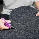 Peel and Stick Dark Grey Carpet Tiles 24" x 24