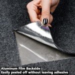 Peel and Stick Dark Grey Carpet Tiles 24" x 24