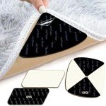 18PCS Non-Slip Rug Pads for Hardwood & Tile