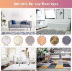 18PCS Non-Slip Rug Pads for Hardwood & Tile